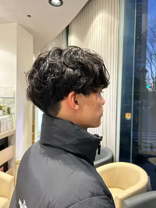 パーマ メンズ Men's特化⚡️ モテ髪SYUUのヘアスタイル