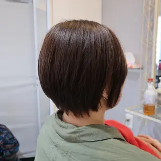ショート カラー tenny調布 いしまつのヘアスタイル