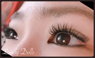 ヘアアレンジ Lovely Dollsの眉毛・アイブロウイメージ