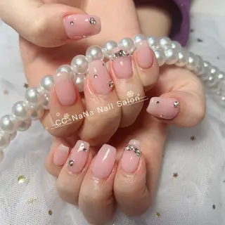 ネイル 💎CC・NaNa 韓国風ネイル🌙Cのネイルデザイン