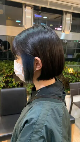 ショート カラー 縮毛矯正・髪質改善 鈴木悠太/当日OK✨のヘアスタイル