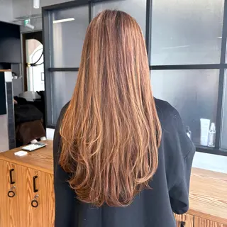 ロング カラー DX SHARE SALON所属・matka白髪ぼかし 大人ヘア/KEIKOのヘアスタイル