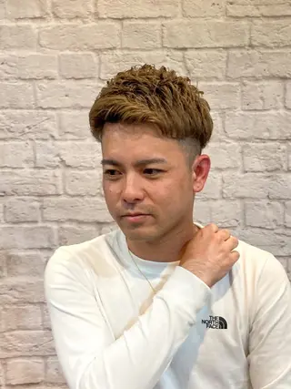 ショート カラー メンズ お客様満足度NO.1 小林真弥のヘアスタイル