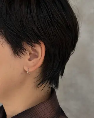 ショート デザインカット/ パーマ/nanaのヘアスタイル