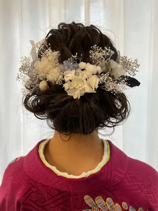 ロング ヘアアレンジ arrow🖤 もえみのヘアスタイル