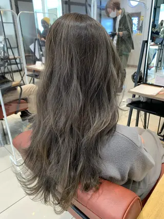 ロング カラー 髪質改善カラーリスト /根本雄貴のヘアスタイル
