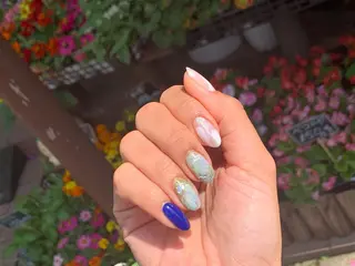 ネイル N-mode所属・yuya JNA本部認定講師のネイルデザイン