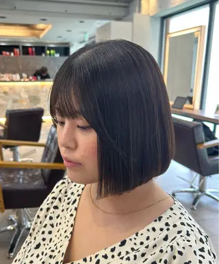 ミディアム 赤みなしカラー🍐/ 艶髪✨/ririkaのヘアスタイル