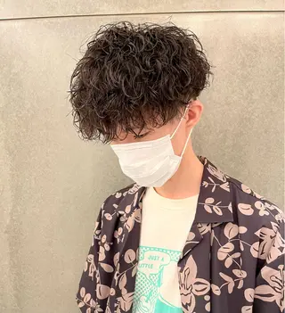 ショート パーマ メンズ 瀧野 翔吾【メンズ特化】のヘアスタイル
