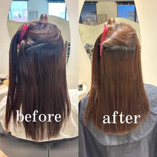 ロング 艶髪🫧‪🎀 岡由紀乃のヘアスタイル