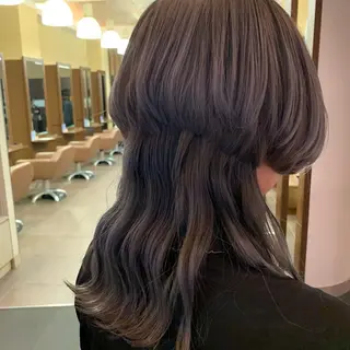 ロング カラー MESSA Raffinato所属・岩永 知衣のヘアスタイル