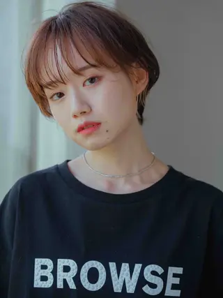 ショート FINE　小岩所属・剱持 沙瑛のヘアスタイル