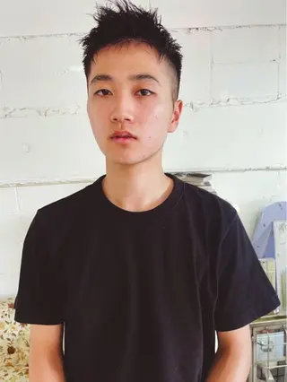 メンズ MIKU 岡山／倉敷／カットのヘアスタイル