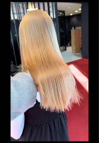 ロング カラー 水谷 亮太のヘアスタイル