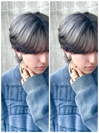 ショート 🌟透明感カラー 🌟松岡勇輝のヘアスタイル