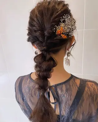 ロング ヘアアレンジ T Ayaのヘアスタイル