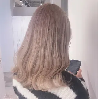 カラー 武川 真歩のヘアスタイル