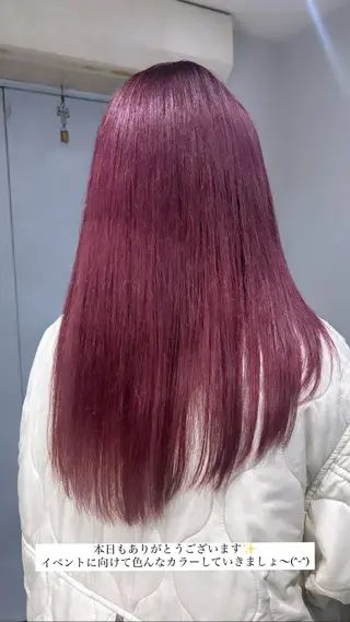 ロング ナチュラル×色気パ ーマ 渋谷/マナミのヘアスタイル