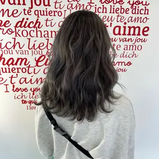 ミディアム カラー CREAPY所属・CREAPY　日向野 利菜のヘアスタイル