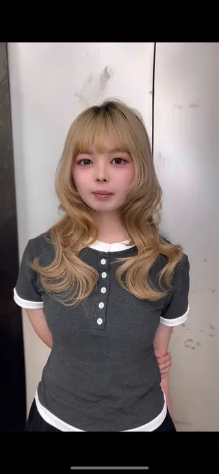 ロング 似合わせカット🎀/ カラー🫧/まどのヘアスタイル