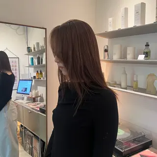 ロング カラー MARIKA 透け感 / 韓国ヘア🪄♡のヘアスタイル