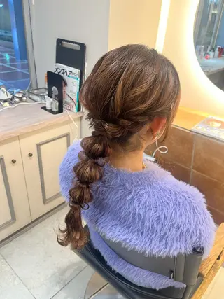 ロング ヘアアレンジ メンズカットモデル/ 横浜/佐藤桃香 🦥のヘアスタイル