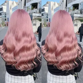 ロング カラー ブリーチ無しダブル カラー🦕まどかのヘアスタイル