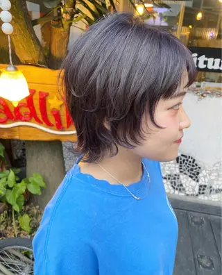ショート カラー 玉木 育実のヘアスタイル