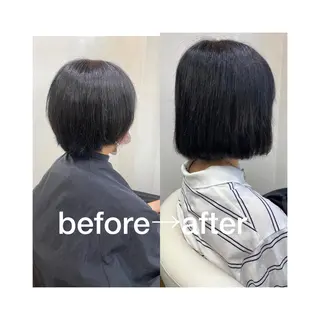 ショート カラー レイヤーウルフ エクステ磯部のヘアスタイル