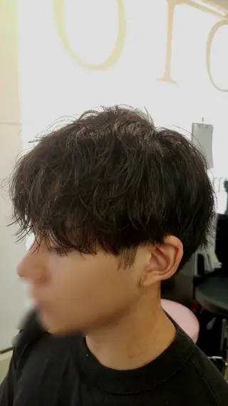 パーマ 🫟メンズパーマ地域 最安値🫟✂藤原のヘアスタイル