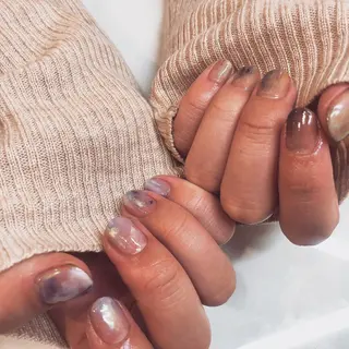 ネイル 原 麻耶のヘアスタイル