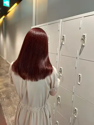 セミロング カラー CURIO/南船場 /RIN💈🍎のヘアスタイル