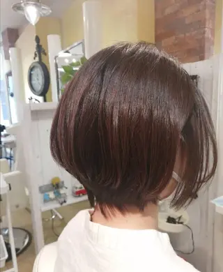 ショート カラー 野田 茉希のヘアスタイル