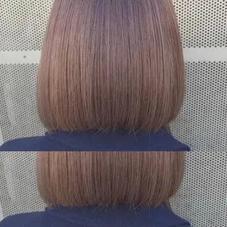ショート AUBE shinjuku所属・ア イカのヘアスタイル