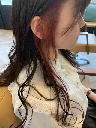 ロング カラー est hair Ameri 松戸西口店所属・est  店長 ✂︎高橋✂︎のヘアスタイル