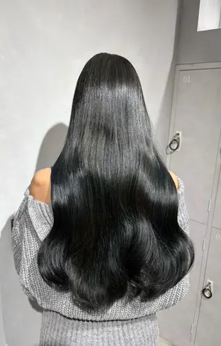 ロング カラー 髪質改善/縮毛矯正 レイヤー/松川匠のヘアスタイル