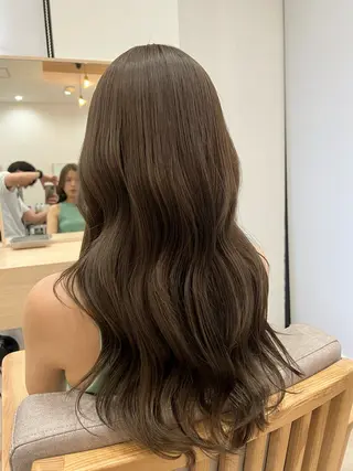 ロング 栄/久屋大通/美髪 /透明感カラー/加藤のヘアスタイル