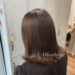 ミディアム ピンク・ラベンダー/ レイヤー/NANAのヘアスタイル