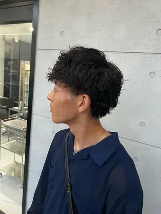 パーマ ヘアアレンジ メンズ フウト/メンズカット /メンズパーマのヘアスタイル