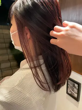 ミディアム カラー まつ毛パーマ🐏 NANAMIのマツエク・マツパデザイン