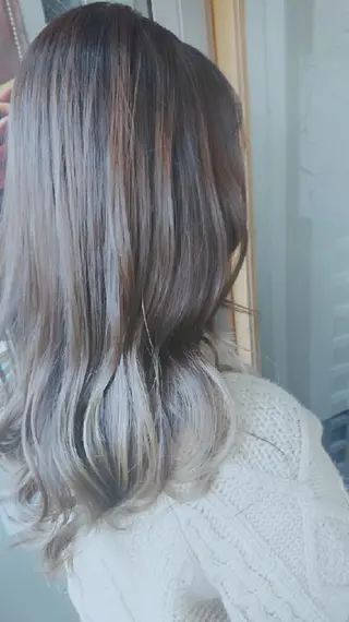 ロング Crea所属・清水 旭美のヘアスタイル