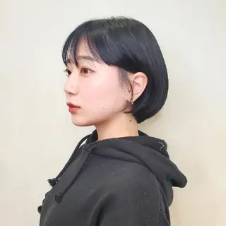 ショート カラー 韓国レイヤー　 suzuのヘアスタイル