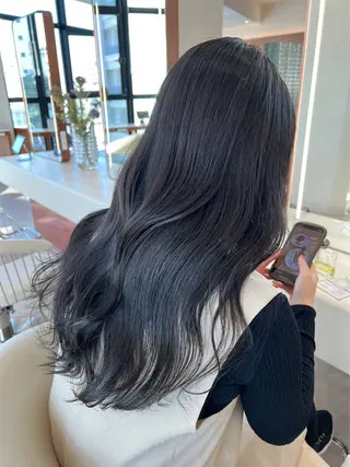 ロング カラー 辻 怜奈のヘアスタイル