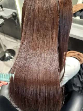 ロング カラー 韓国ヘア🎀艶髪 RISAのヘアスタイル