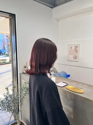 ミディアム 前 侃太のヘアスタイル