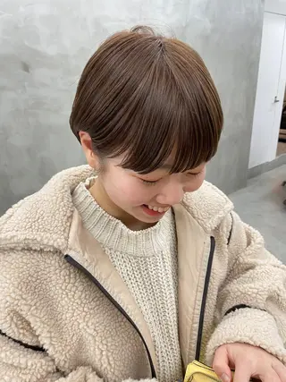 ショート カラー ショート・ボブ 徳竹淳一のヘアスタイル