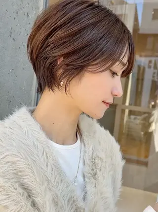 ショート i.+sapporo所属・ショート/レイヤー /札幌/小山内のヘアスタイル