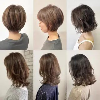 山本 茉希のヘアスタイル