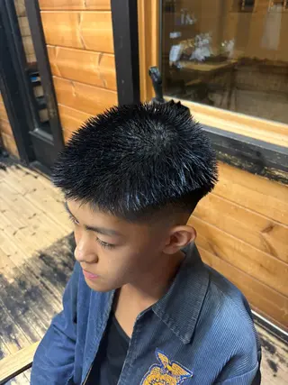 ショート メンズ 【メンズ専門‼️】 中林良嘉のヘアスタイル