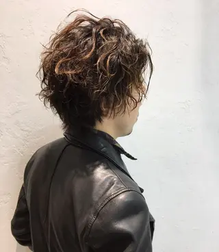 パーマ メンズ 鈴木 翔梧のヘアスタイル
